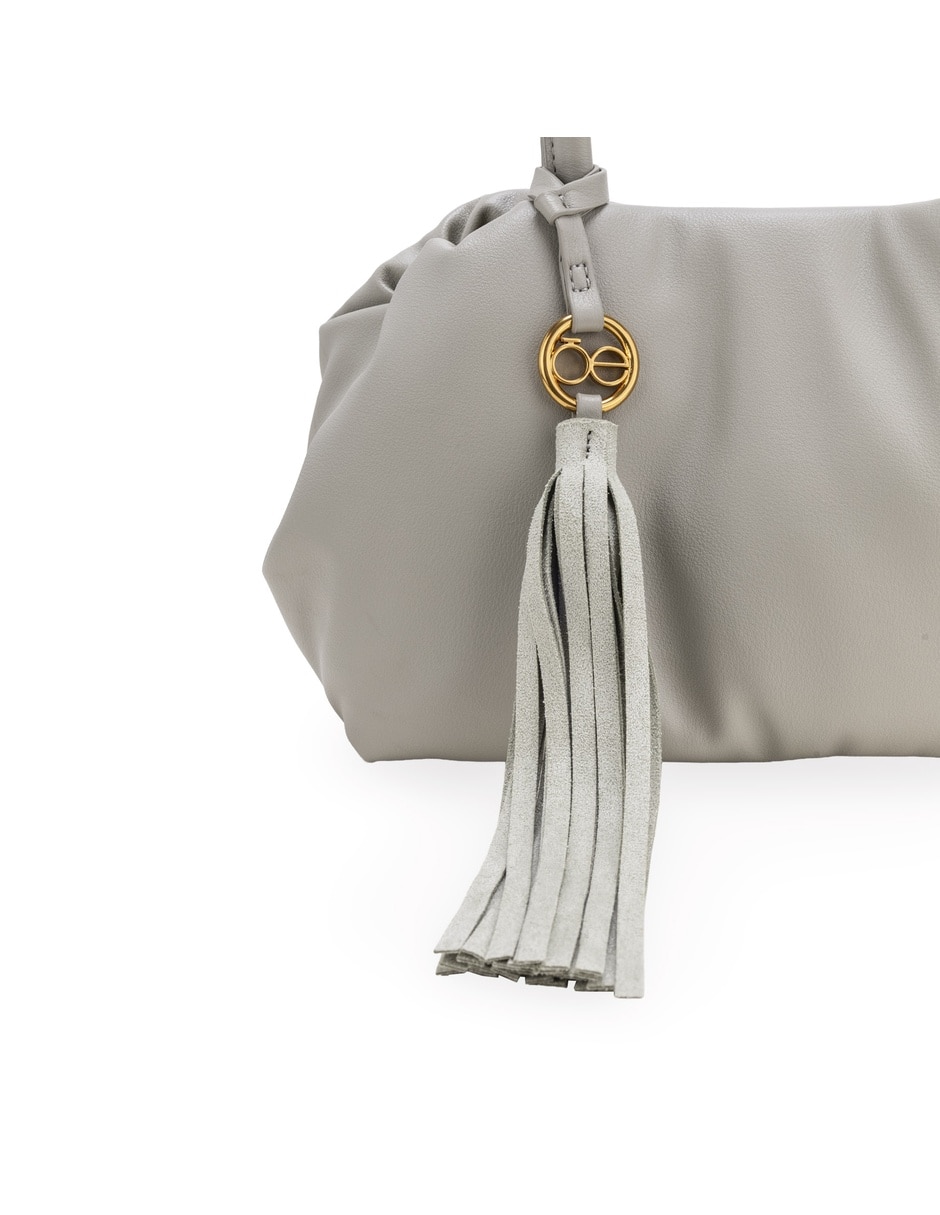 Bolsa satchel camio de piel para mujer