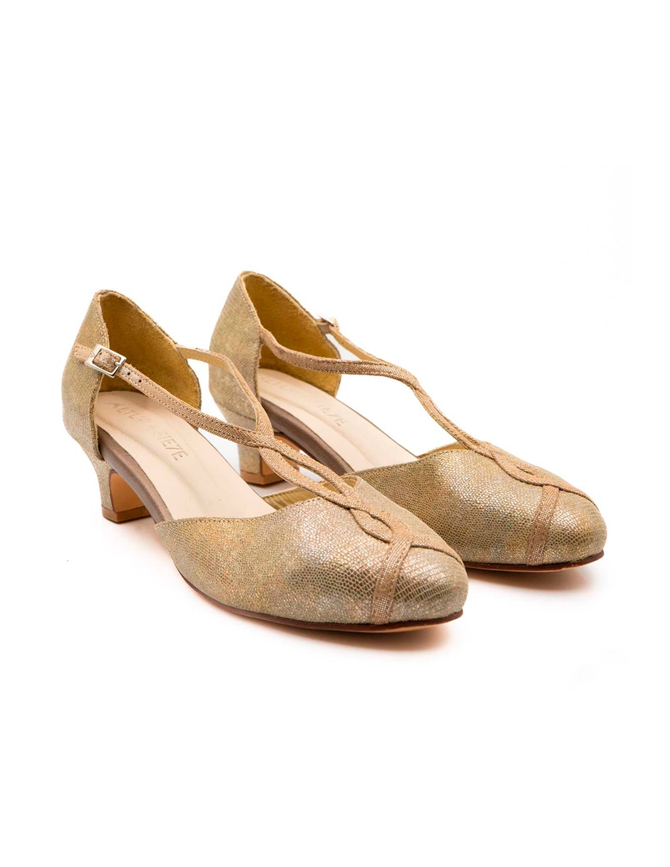 Zapato de tacón de piel para mujer 7