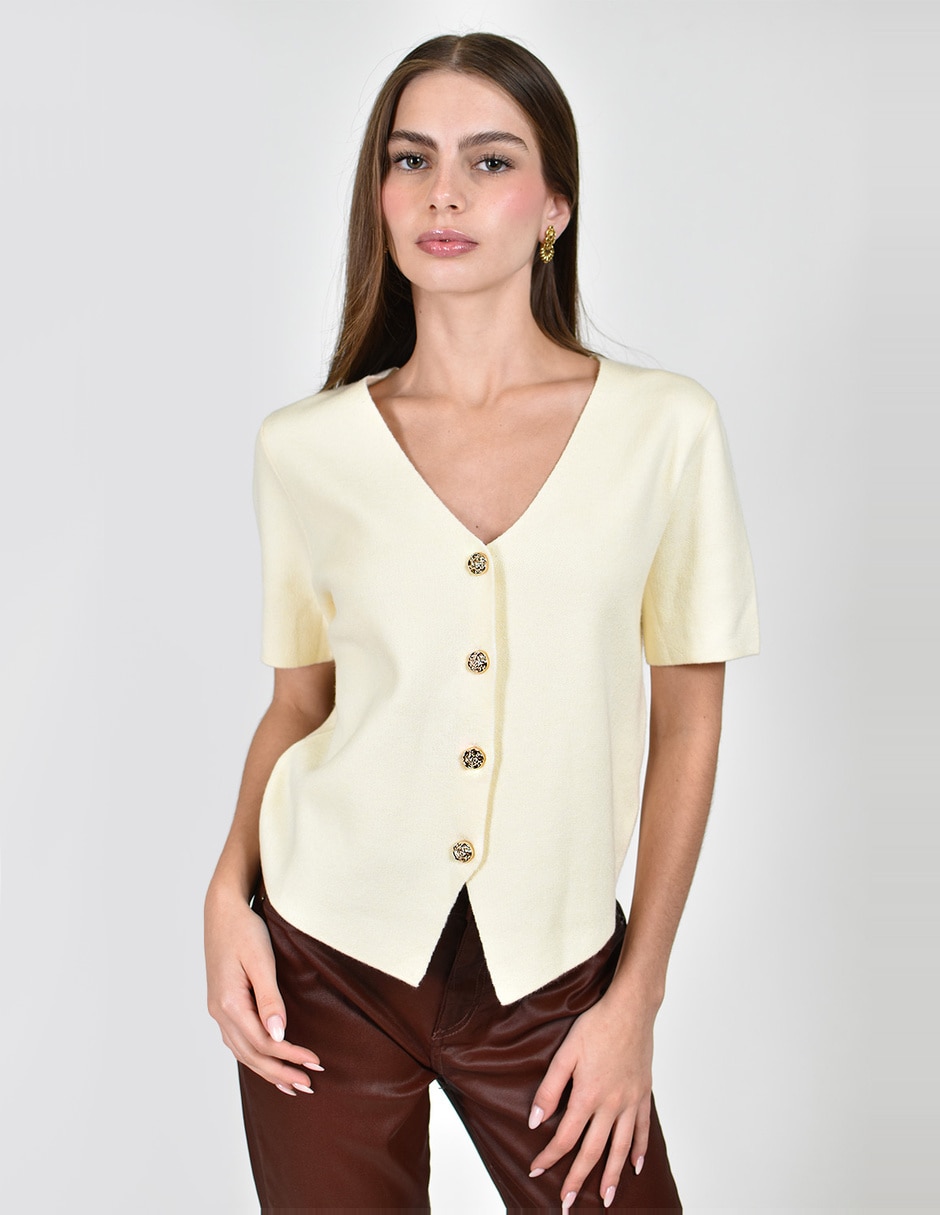 Blusa manga corta para mujer Blusa manga corta para mujer