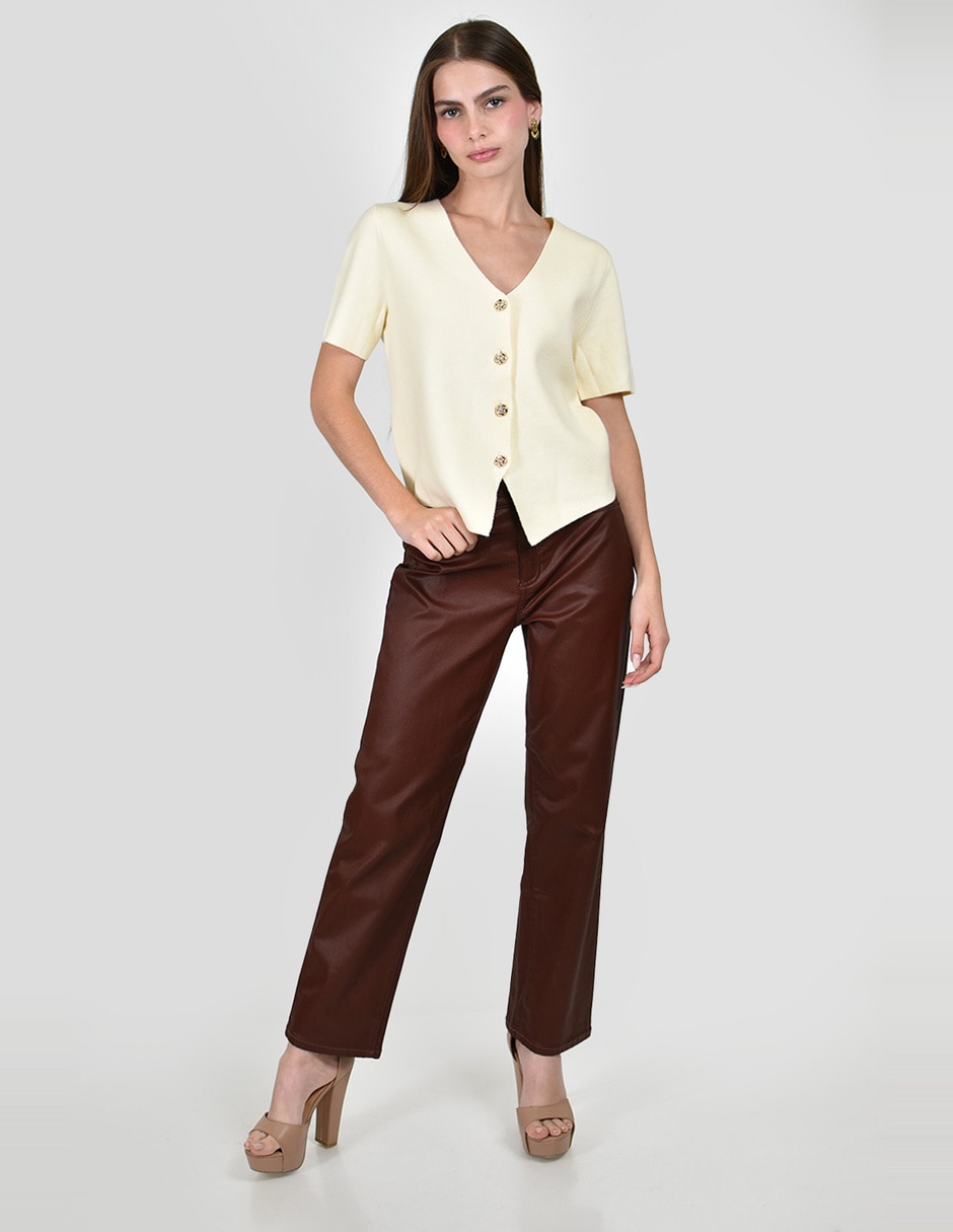 Blusa manga corta para mujer 2