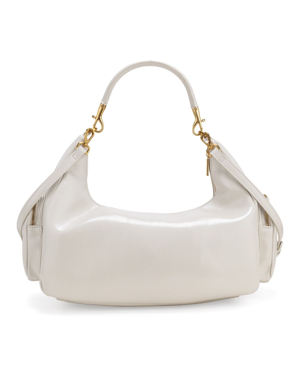 Bolsa shoulder krampus de piel para mujer