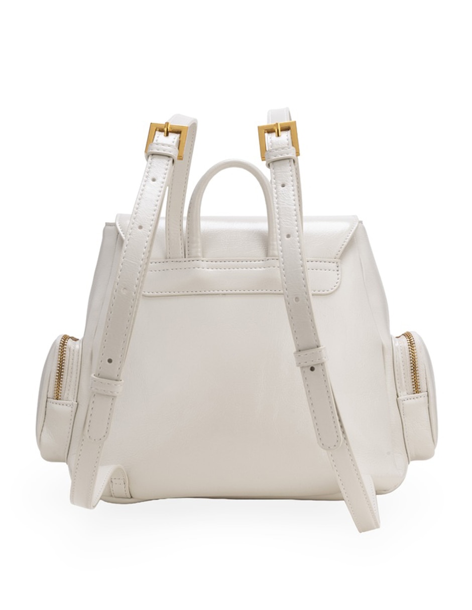 Bolsa backpack krampus de piel para mujer 4