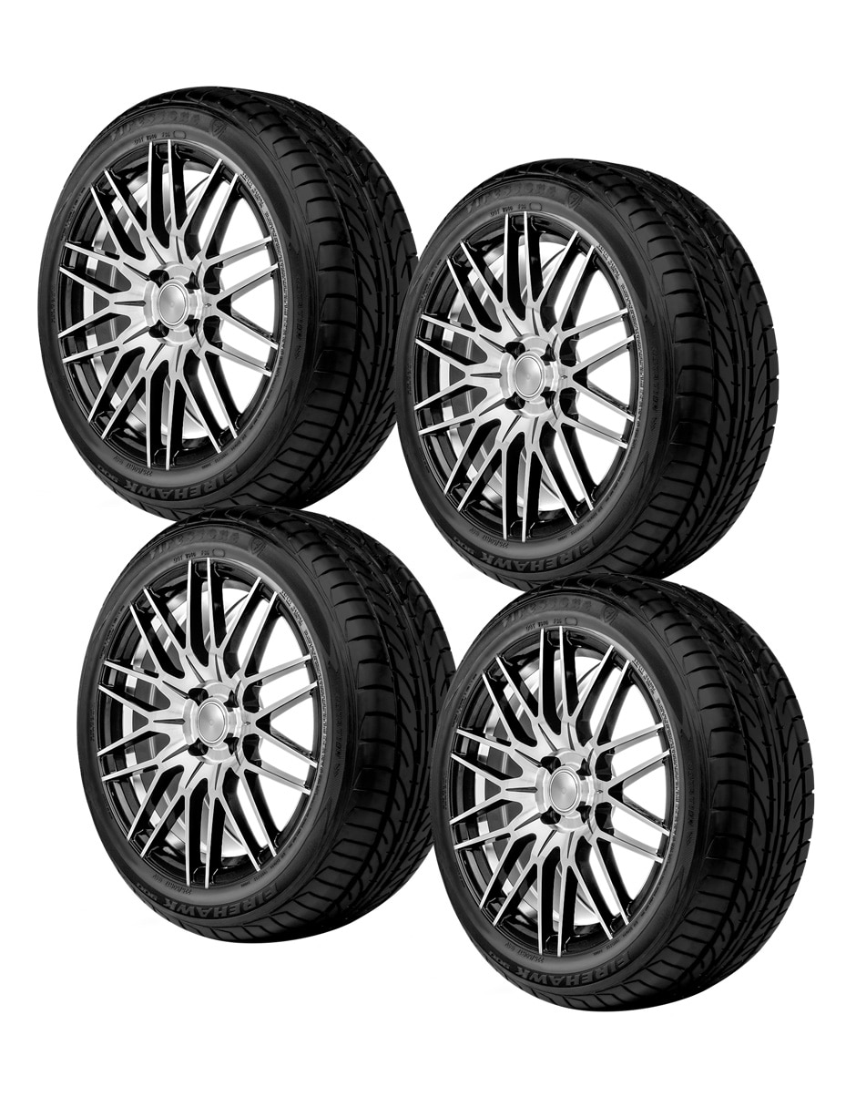Set de llantas para auto Firehawk 900 205/40 R17