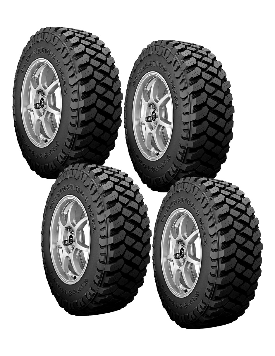 Set de llantas para auto Destination M/T2 255/75 R17