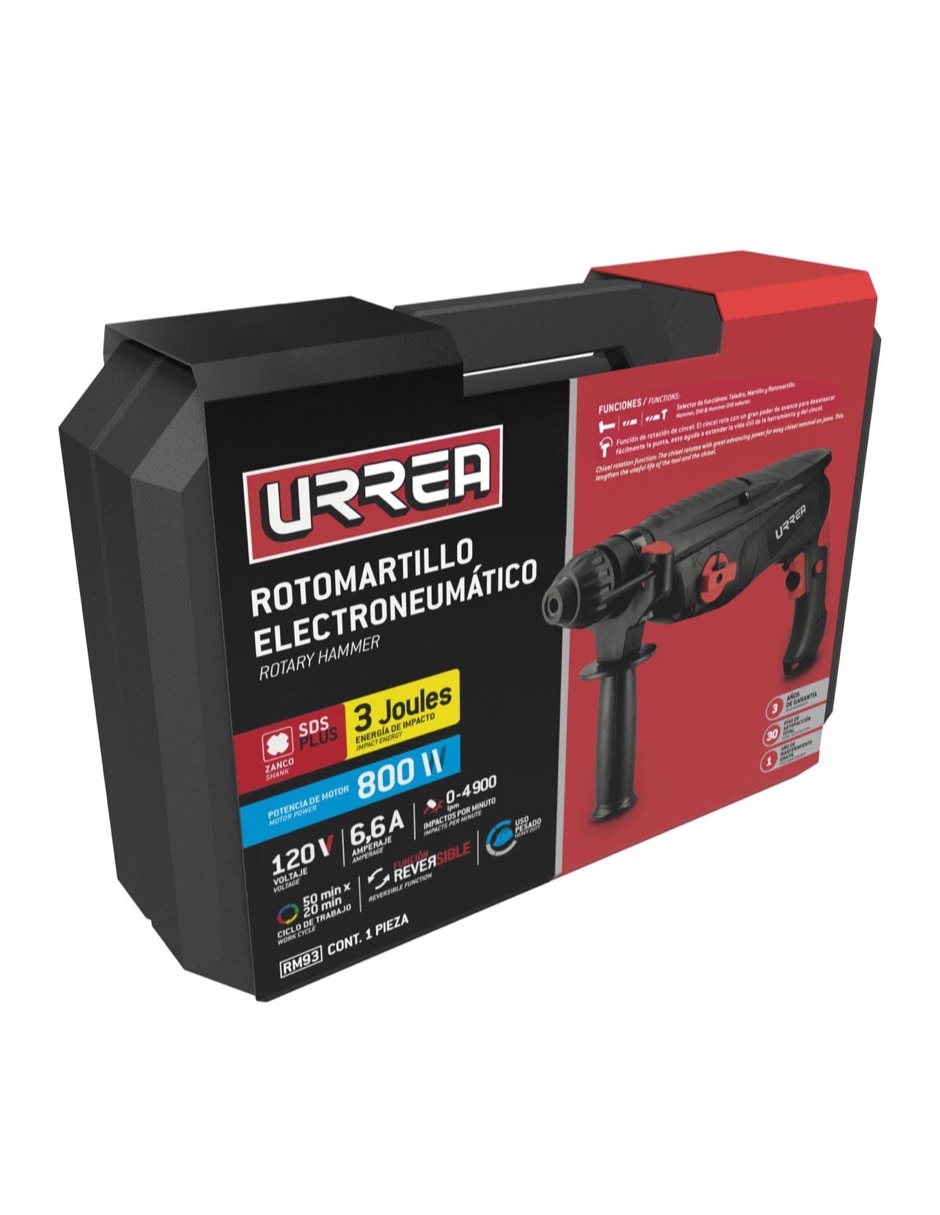 Rotomartillo RM93 800 W 2