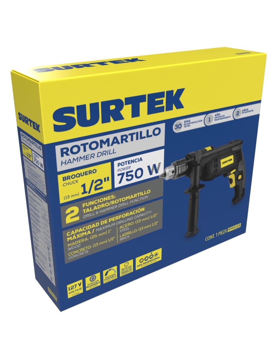 Rotomartillo RM512E 750 W 2