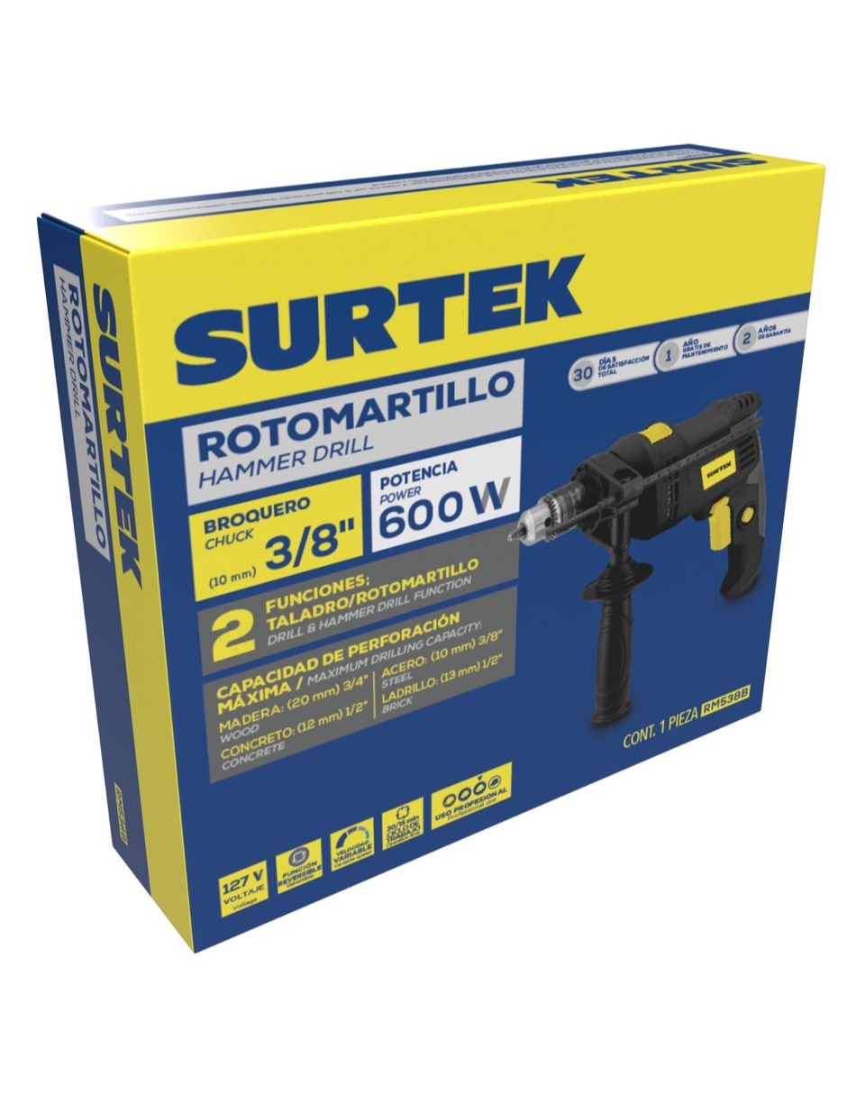 Rotomartillo RM538B 750 W 2