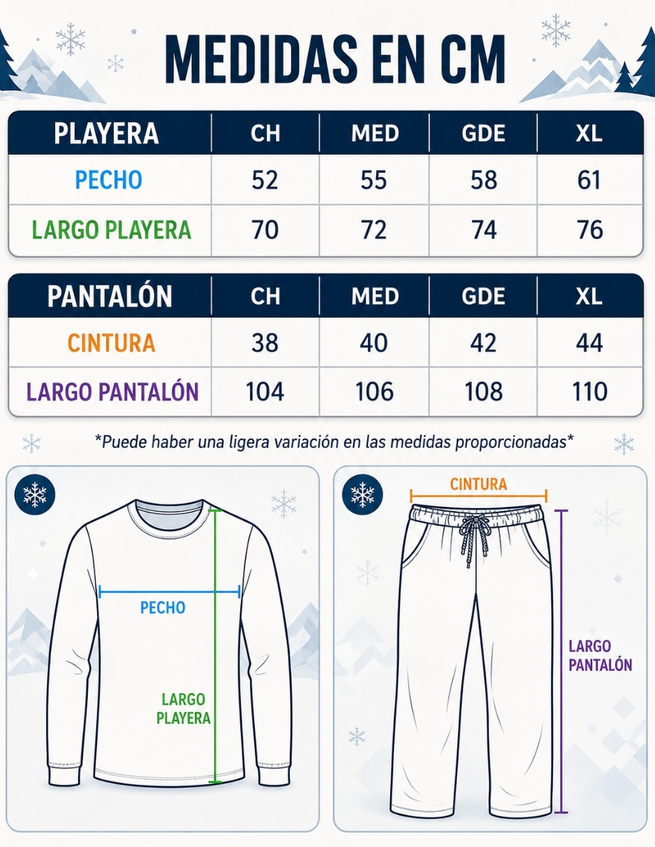 Conjunto pijama para hombre 7