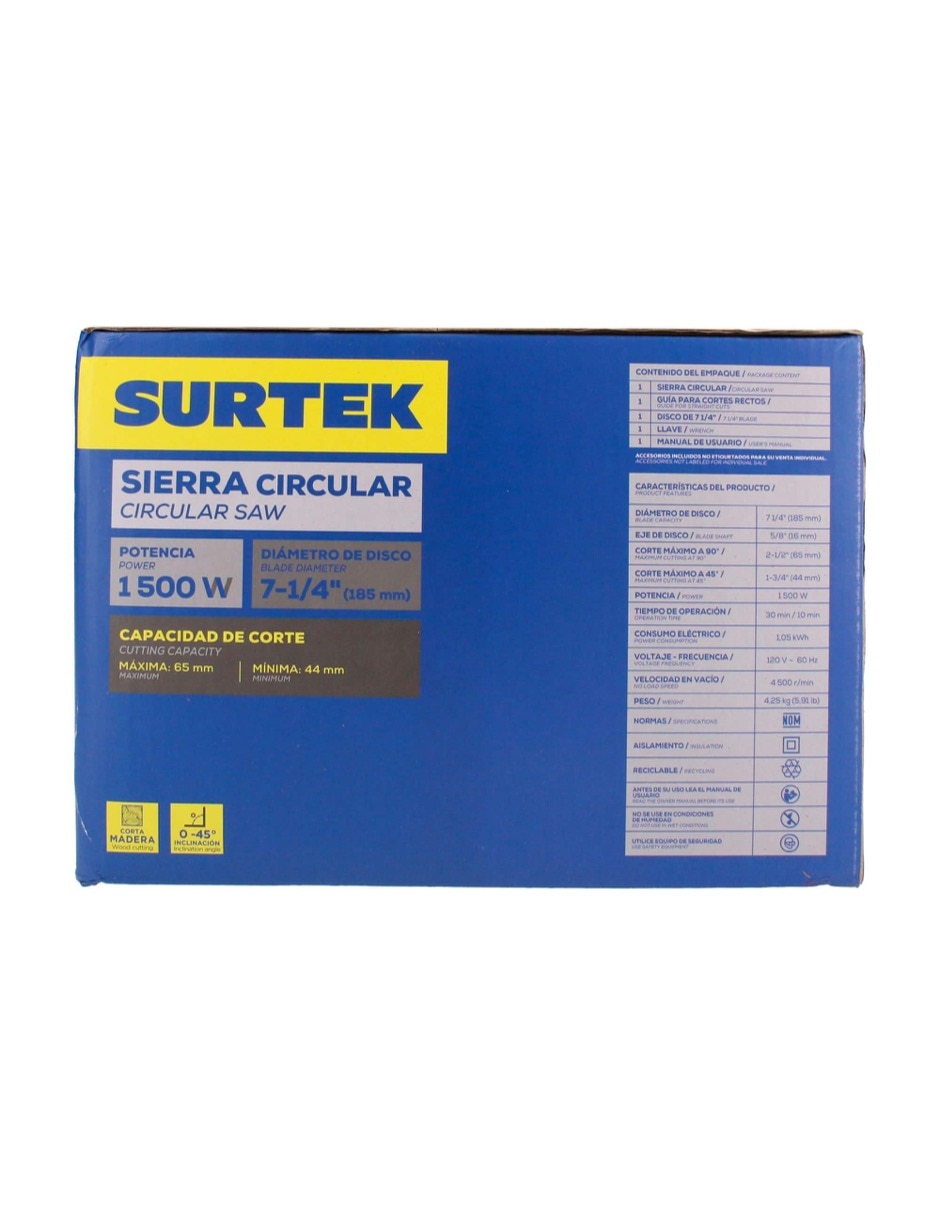 Sierra circular SC707B 5