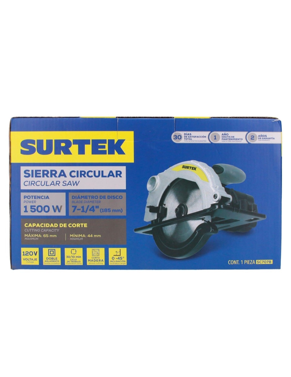 Sierra circular SC707B 4