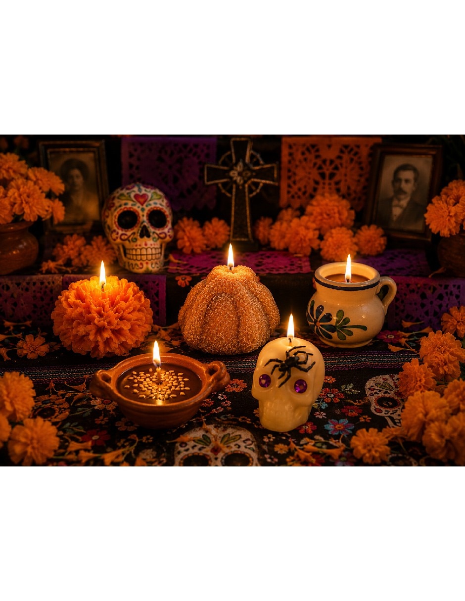 Set vela aromáticas 5 piezas 2