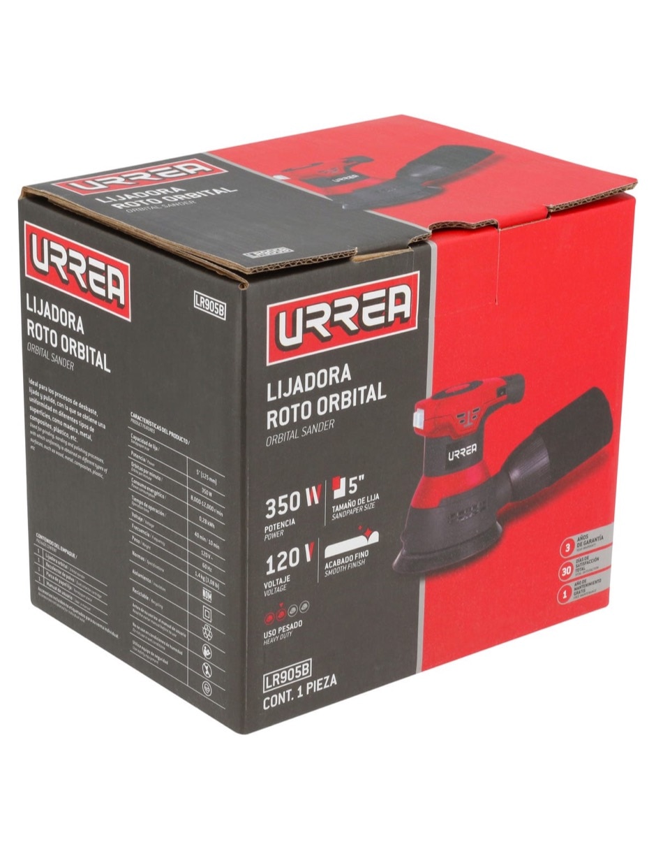 Lijadora rectangular 300 W 5
