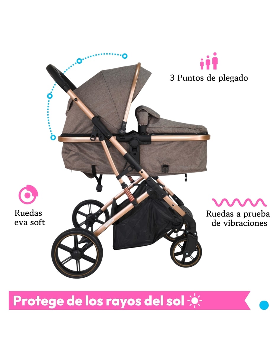 Carriola con portabebé 5