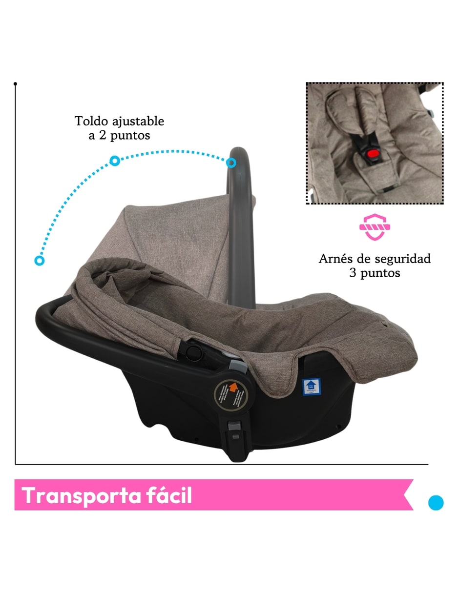 Carriola con portabebé 6