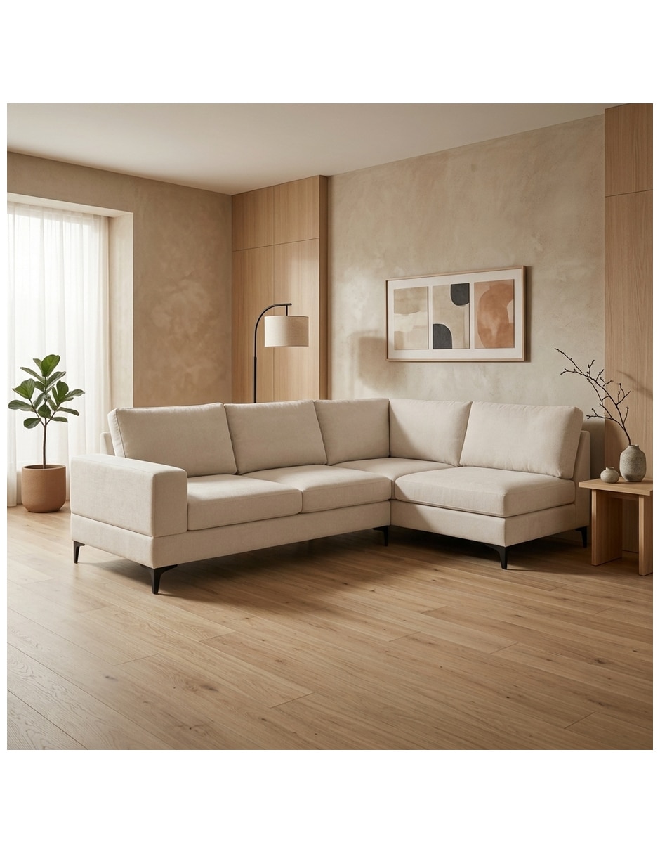Sala modular derecha douniag de tela 6