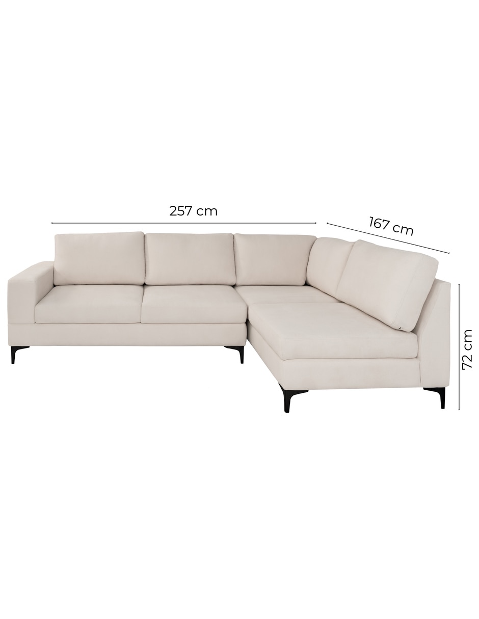 Sala modular derecha douniag de tela 11