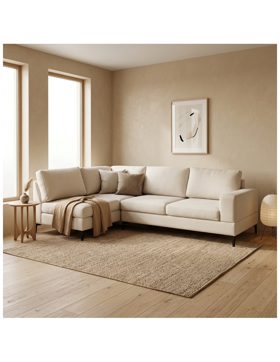 Sala modular izquierda douniag de tela 6