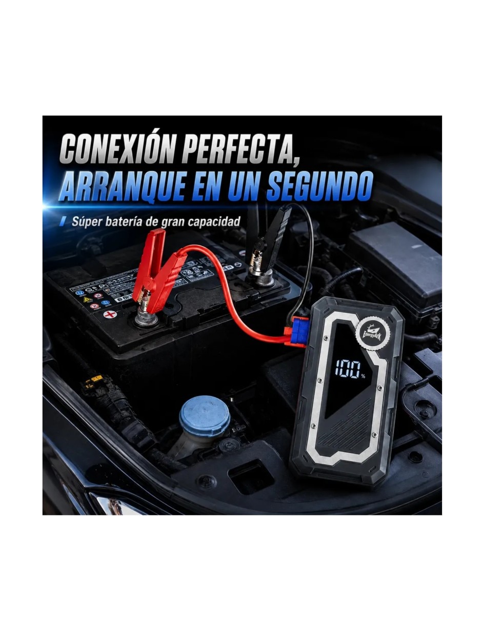 Arrancador compacto para auto 4