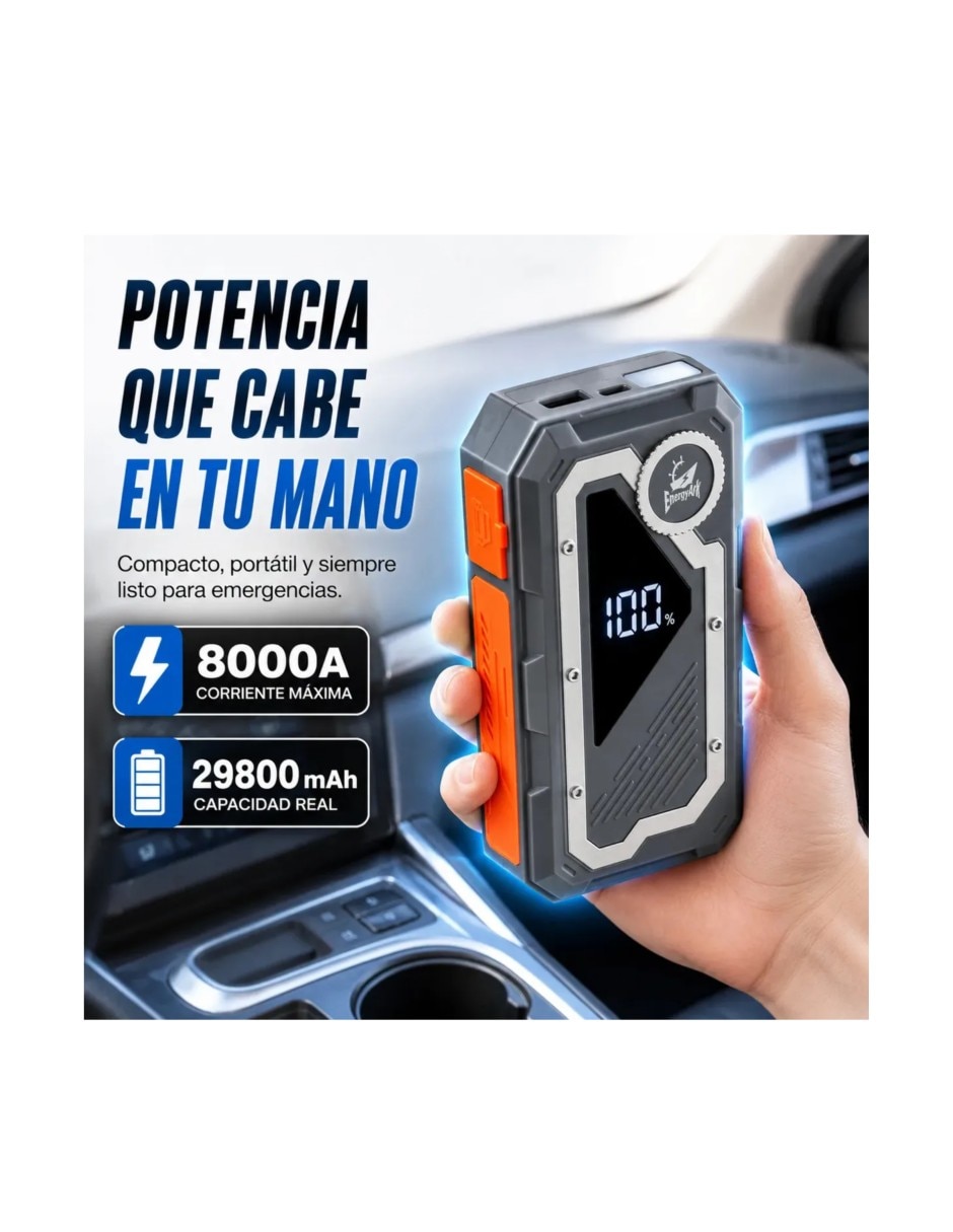 Arrancador compacto para auto 3