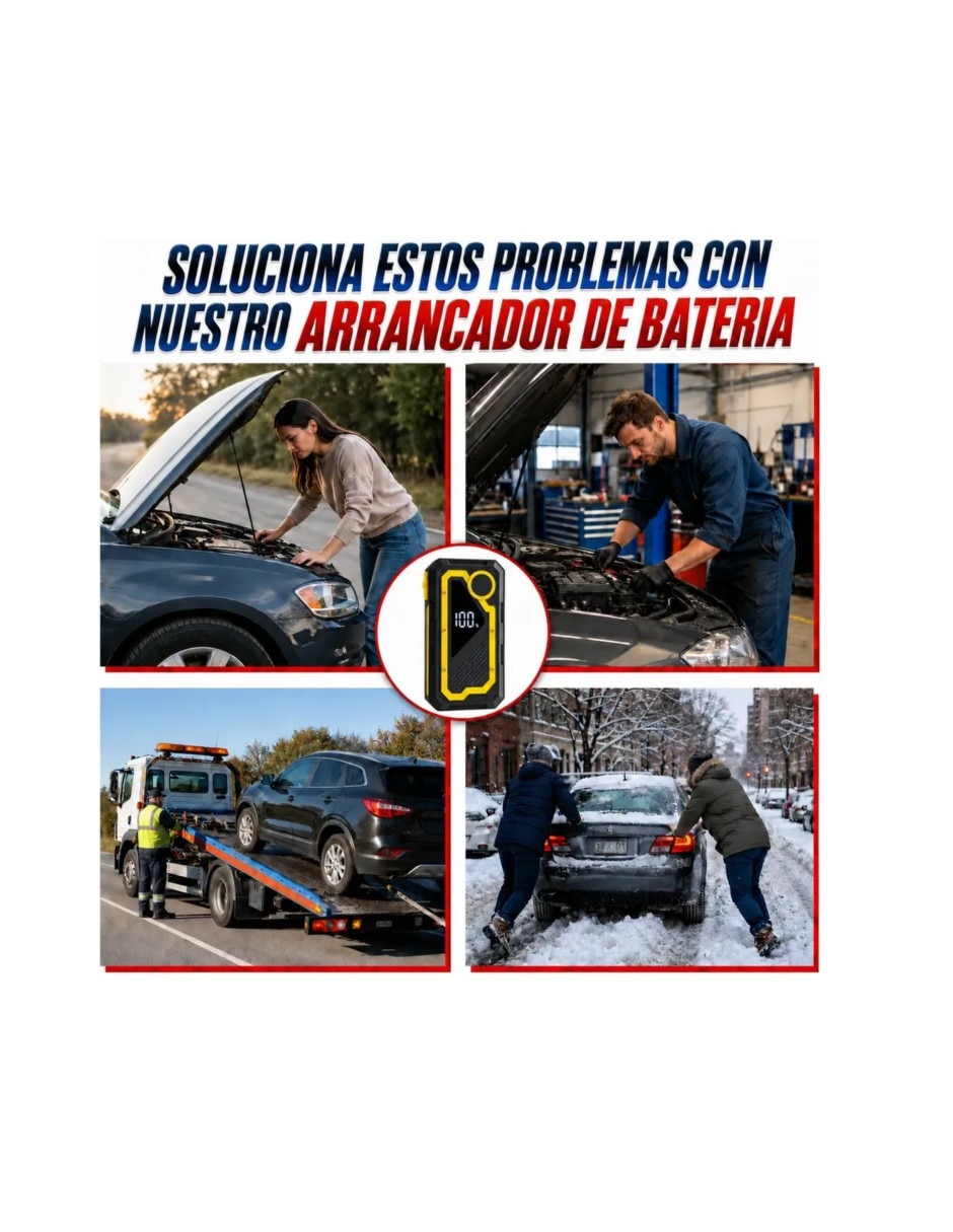 Arrancador compacto para auto 2