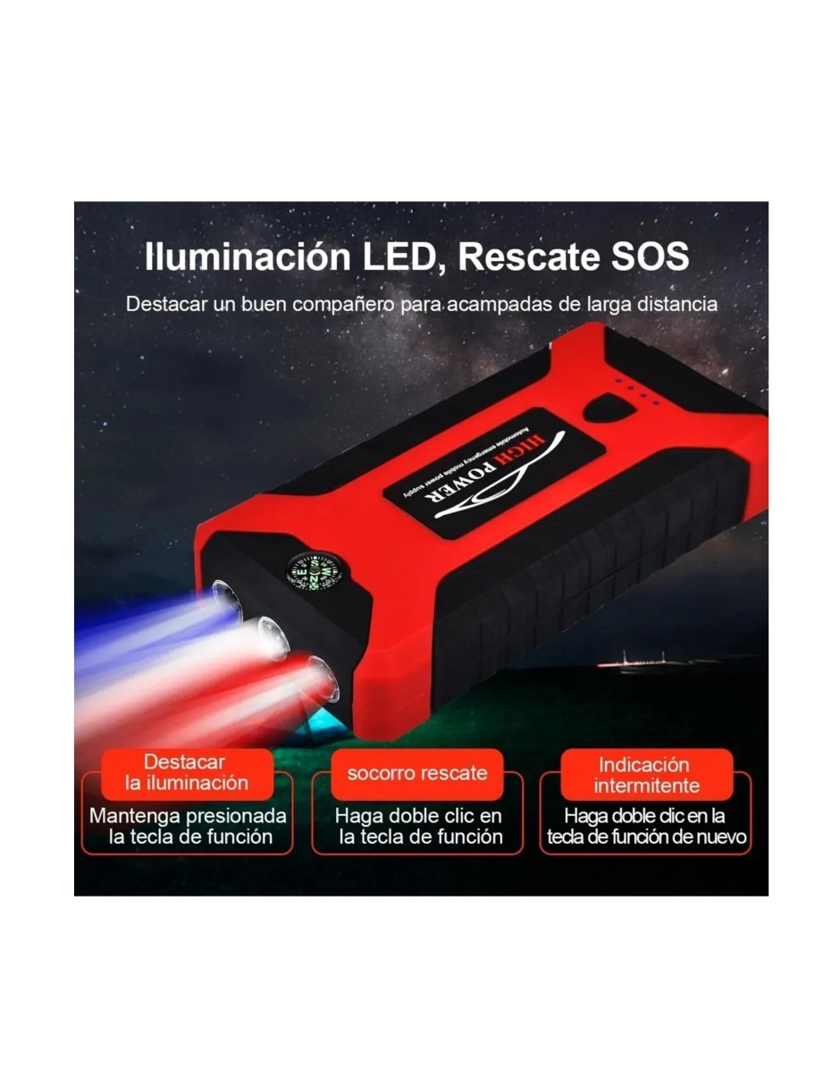 Arrancador compacto para auto 4