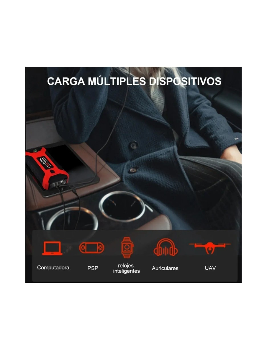Arrancador compacto para auto 2