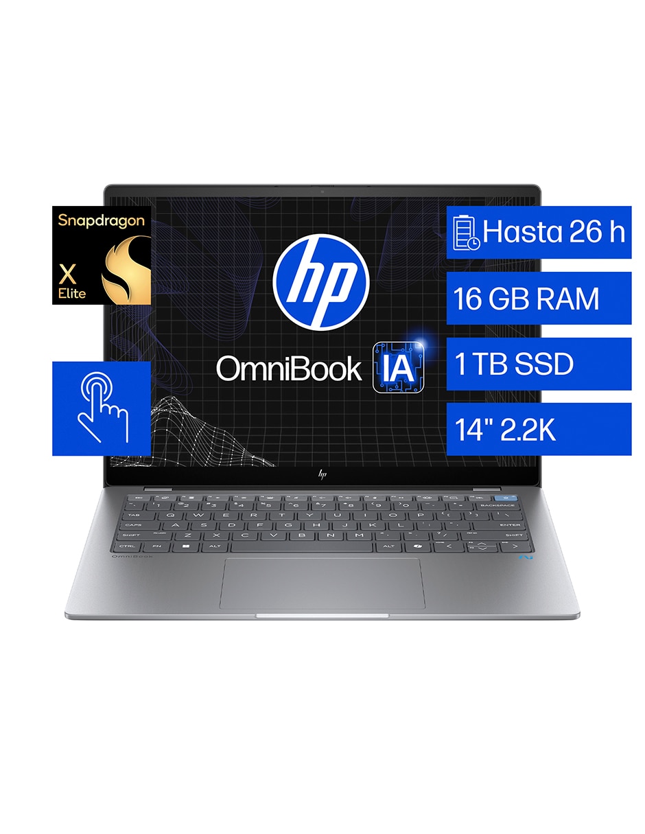 Laptop touch 14 pulgadas 2k snapdragon x elite qualcomm adreno 16 gb ram 1 tb Laptop touch 14 pulgadas 2k snapdragon x elite qualcomm adreno 16 gb ram 1 tb