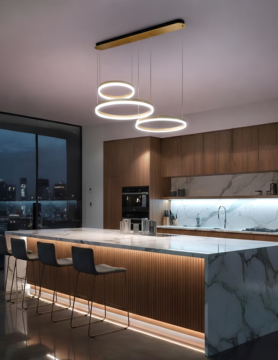 Lampara colgante led orion 5
