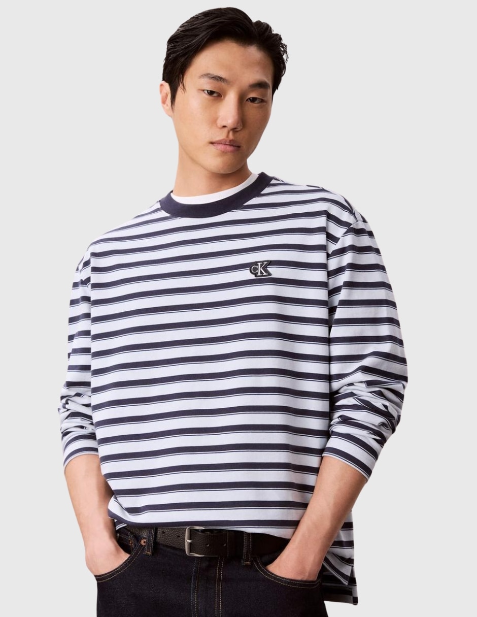 Playera cuello redondo para hombre