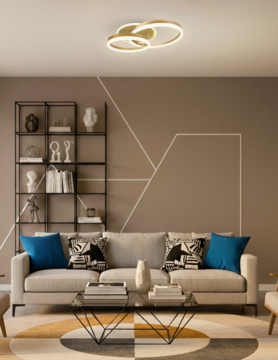 Plafón led orion 3