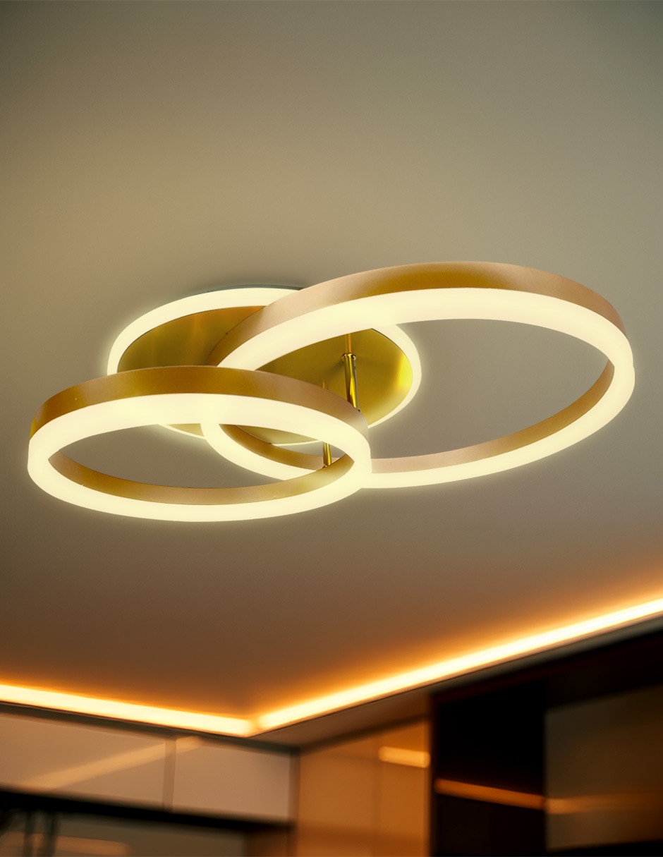 Plafón led orion 6