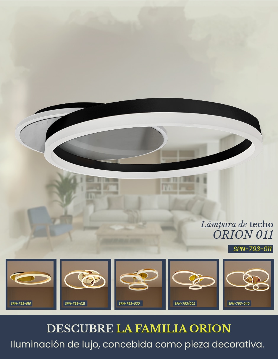 Plafón led orion 2