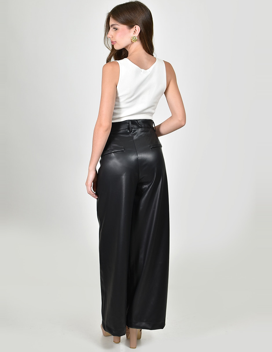 Pantalón amplio para mujer 4
