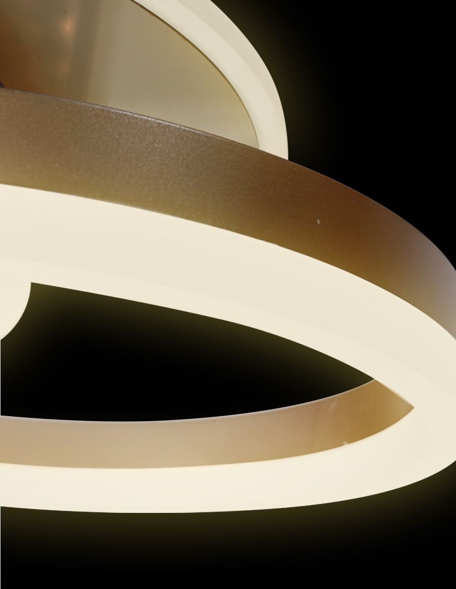 Plafón led orion 5