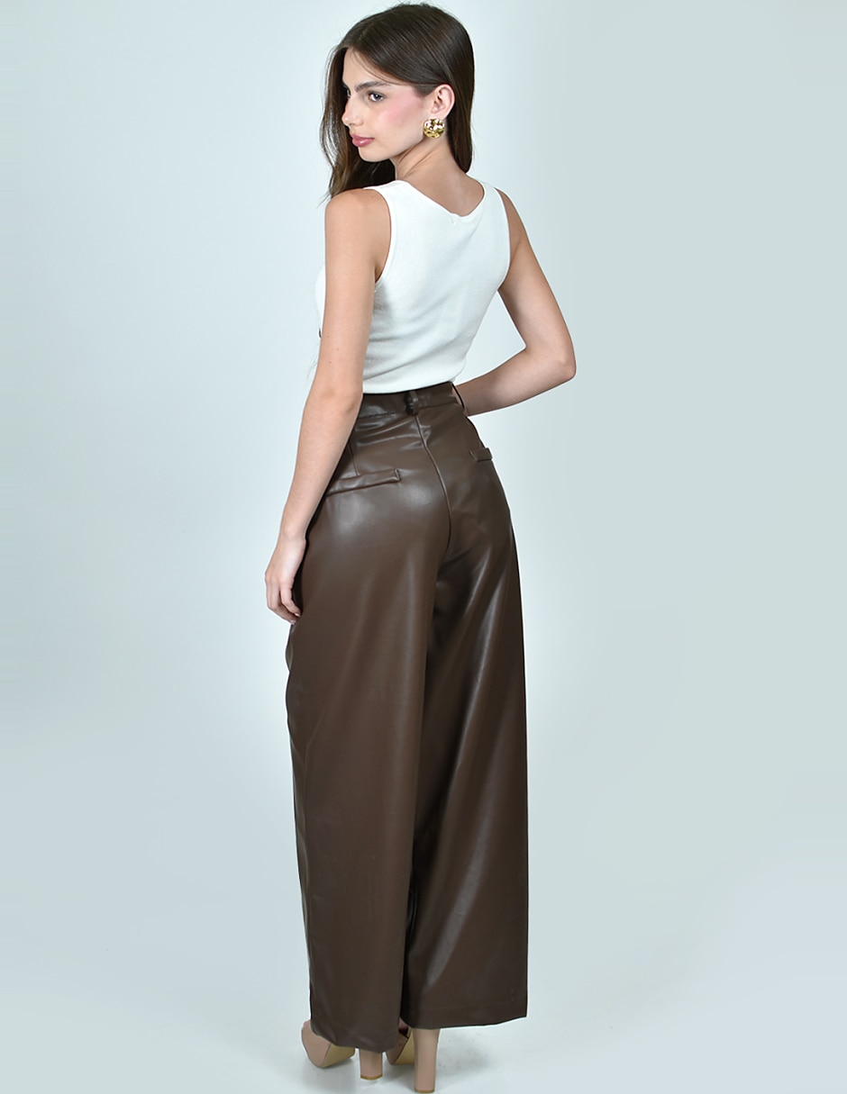 Pantalón amplio para mujer 4