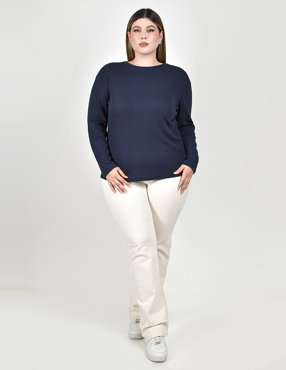 Blusa manga larga para mujer 2