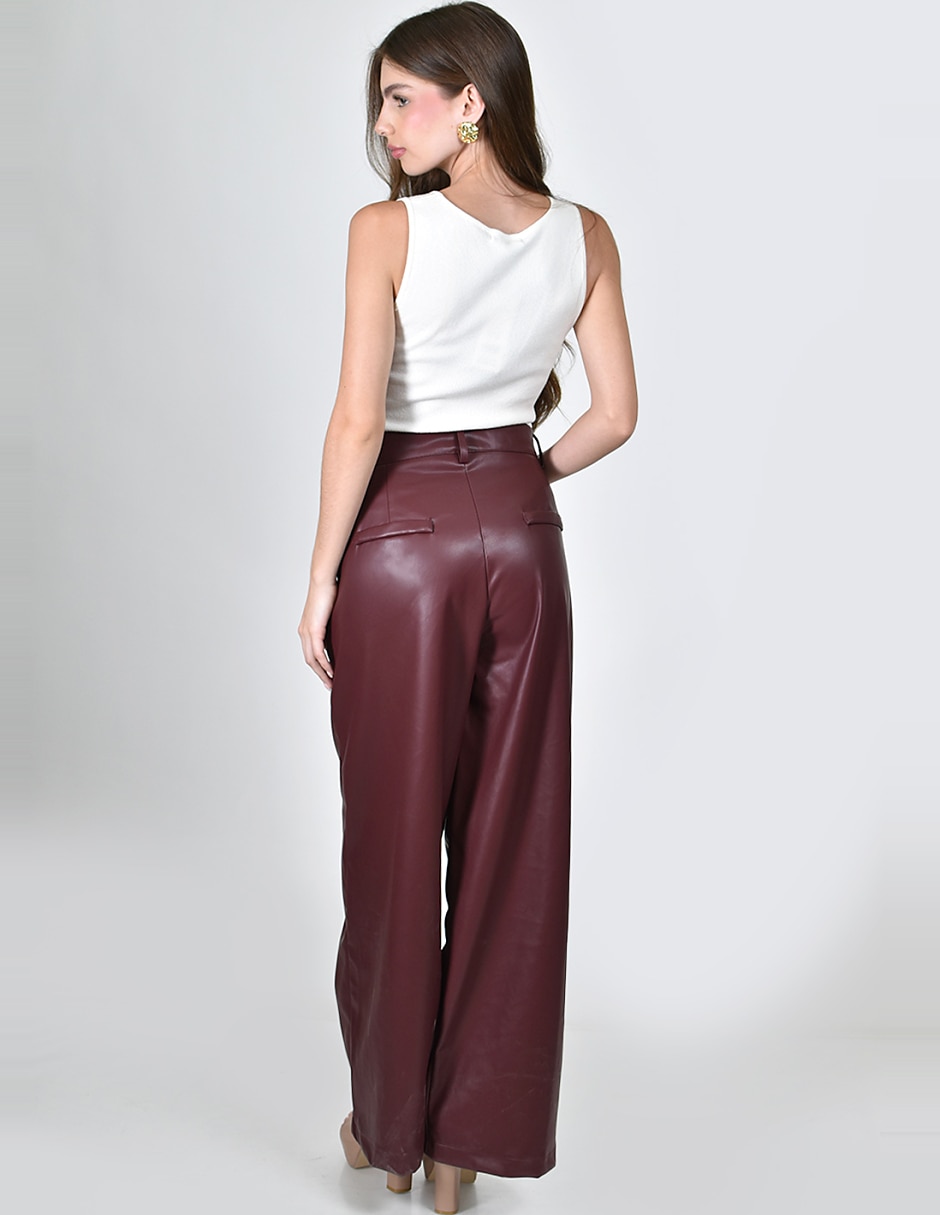 Pantalón amplio para mujer 4