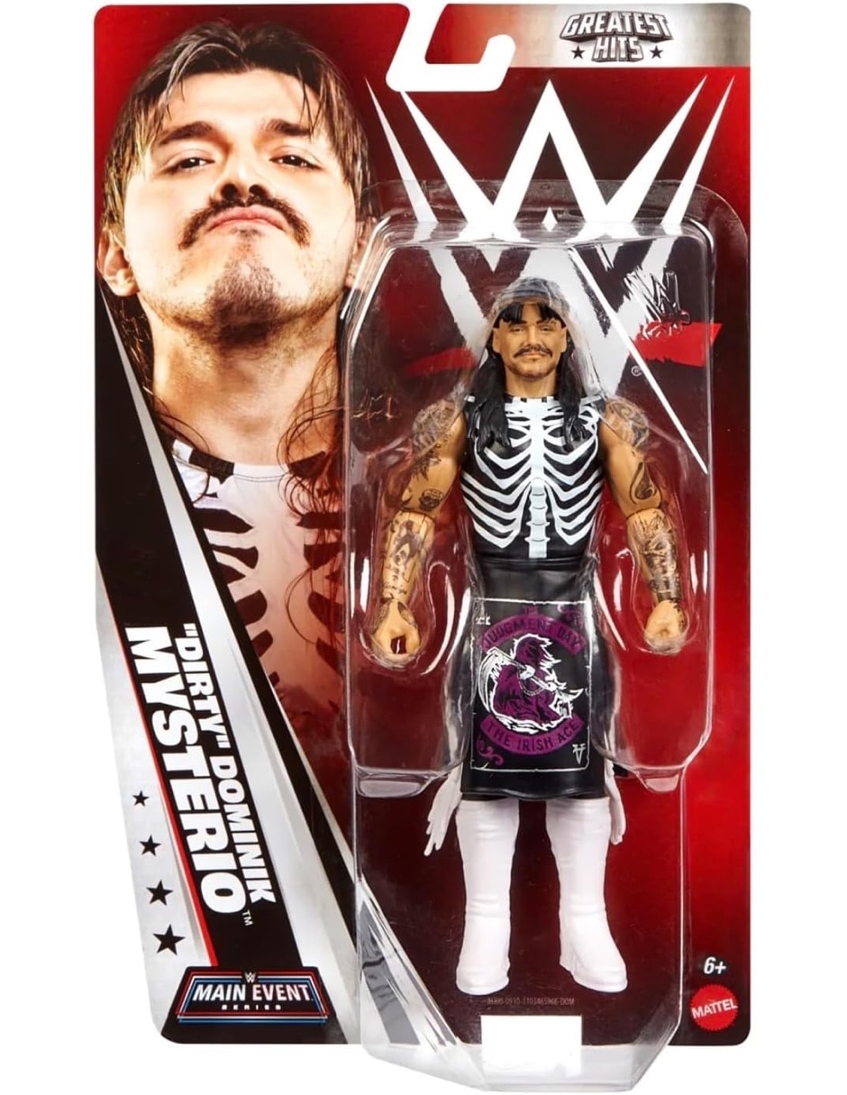 Figura de colección articulada WWE Dirty Dominik Mysterio 2