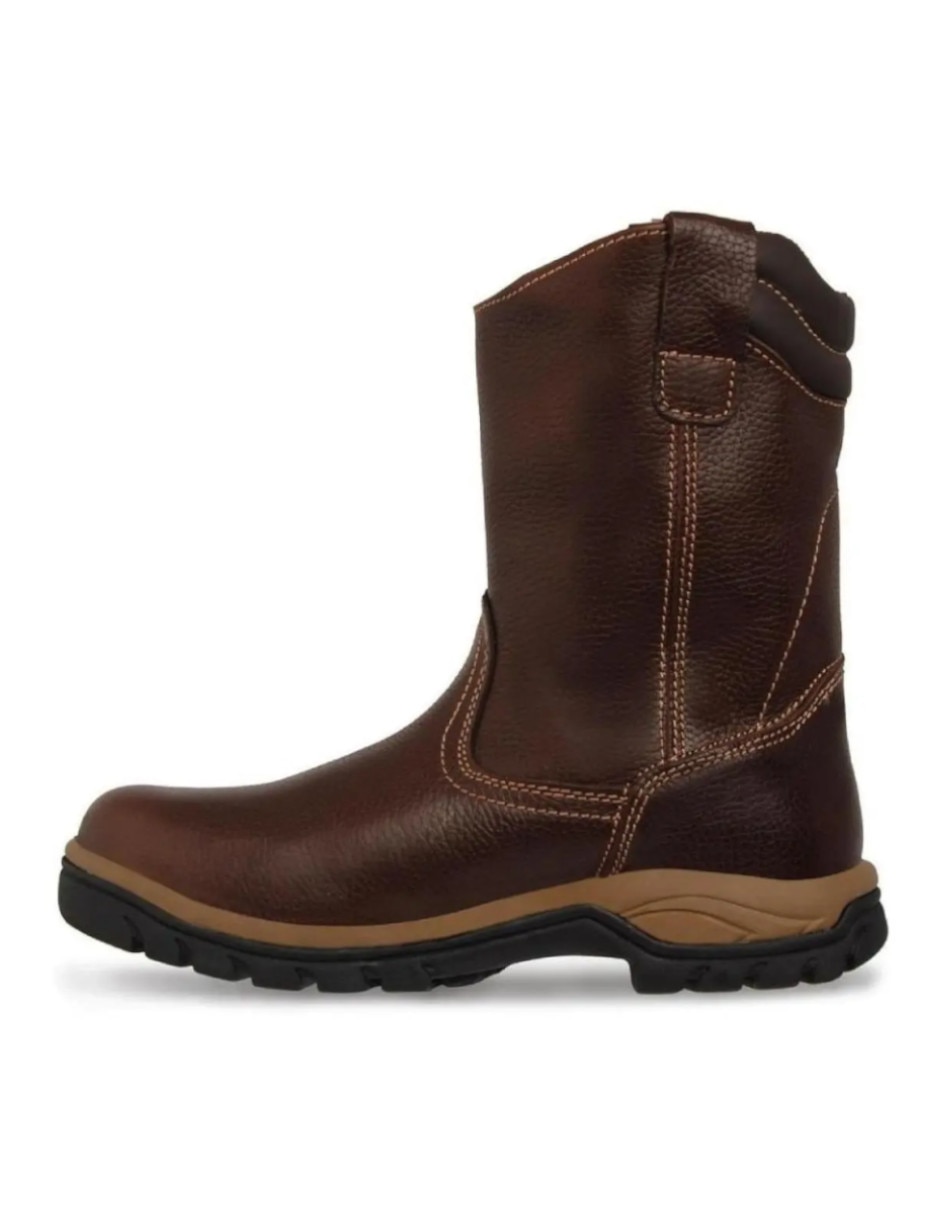 Bota industrial de piel para hombre Bota industrial de piel para hombre
