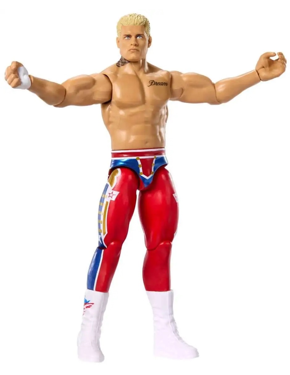 Figura de acción articulada wwe cody estándar Figura de acción articulada wwe cody estándar