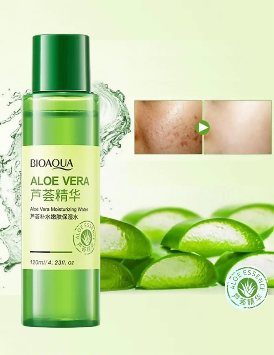 Tónico hidratante con aloe vera 4