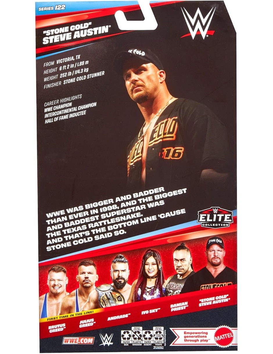 Figura de acción articulada wwe luchador estándar con movimiento 6