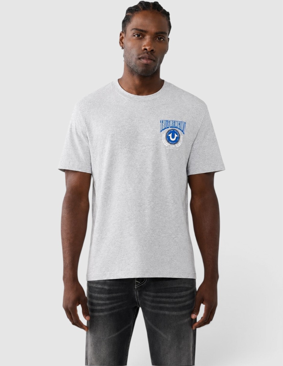 Playera cuello redondo para hombre