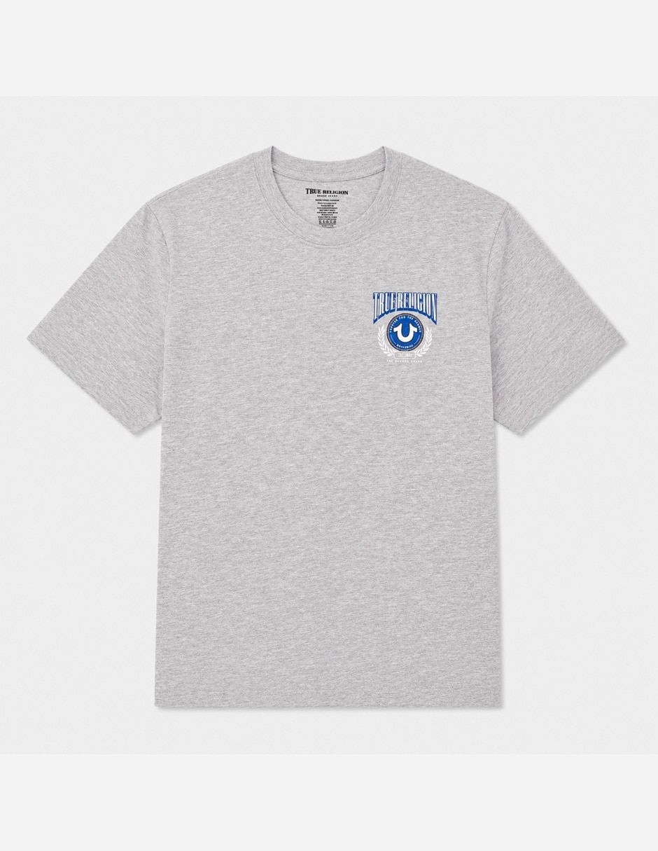 Playera cuello redondo para hombre