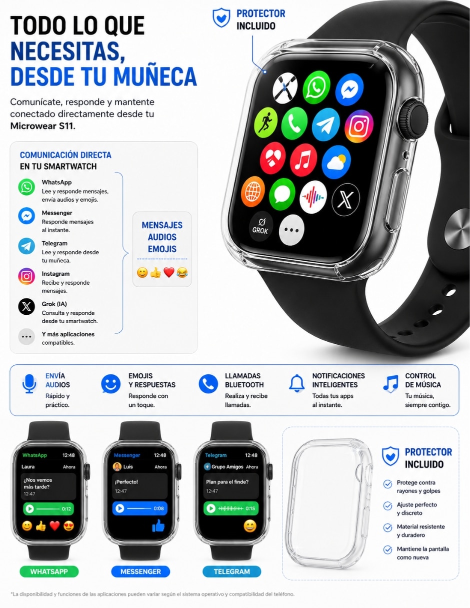 Audífonos True Wireless Buds 6 Play Negro inalámbricos 9