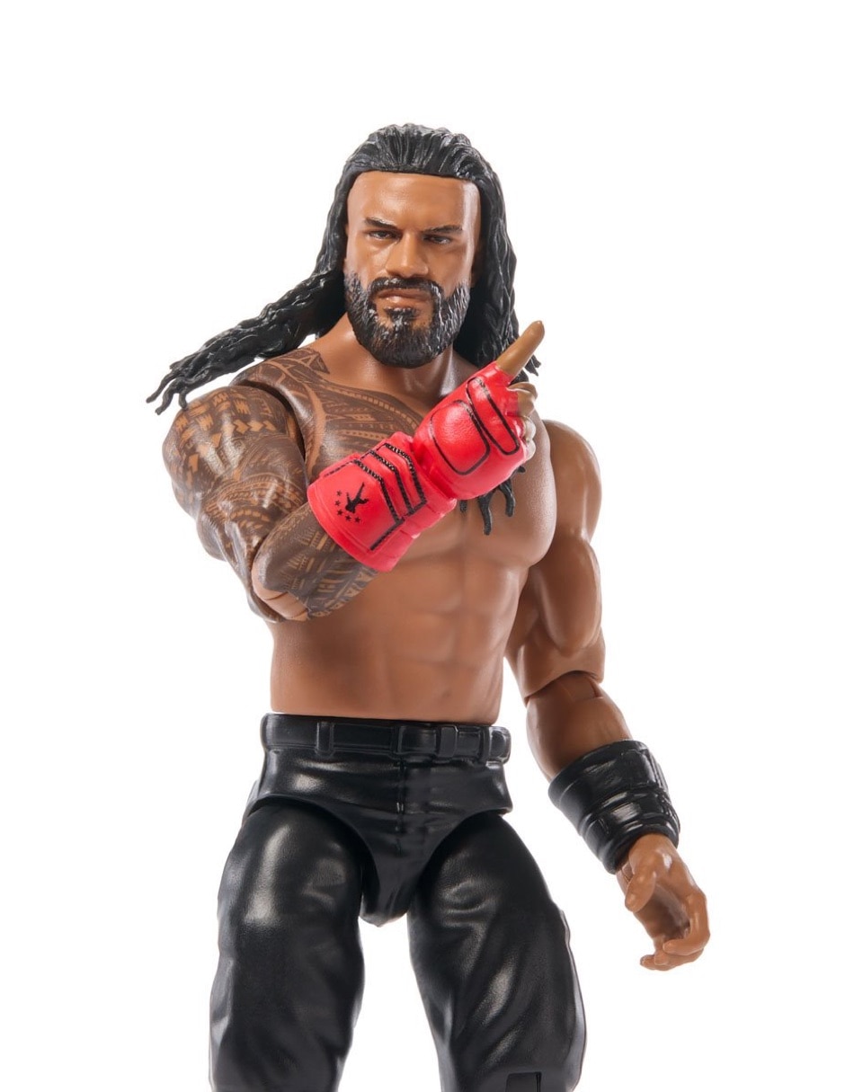 Figura de colección Sí WWE Roman Reigns Estándar Con movimiento 4