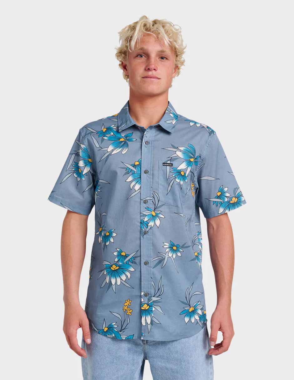 Camisa casual costal flora classic ss de algodón manga corta para hombre 2