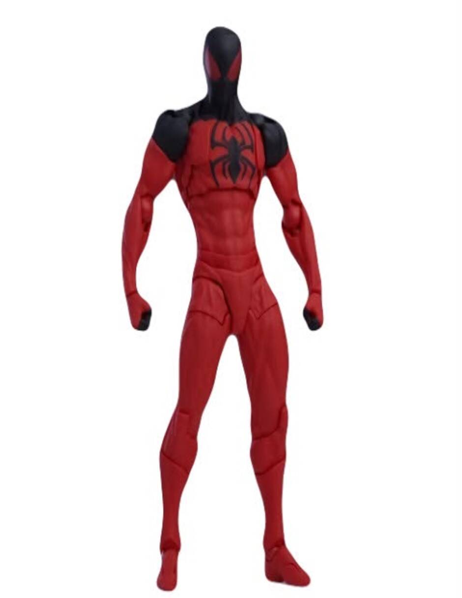 Figura de colección articulada mvl spiderman marvel spiderman especial con movimiento