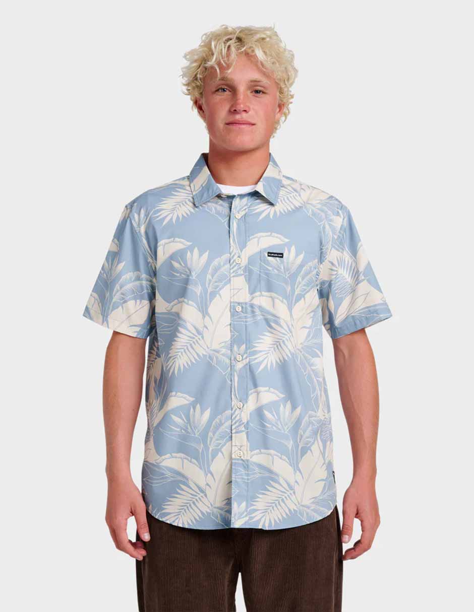 Camisa casual kahanu classic ss manga corta para hombre