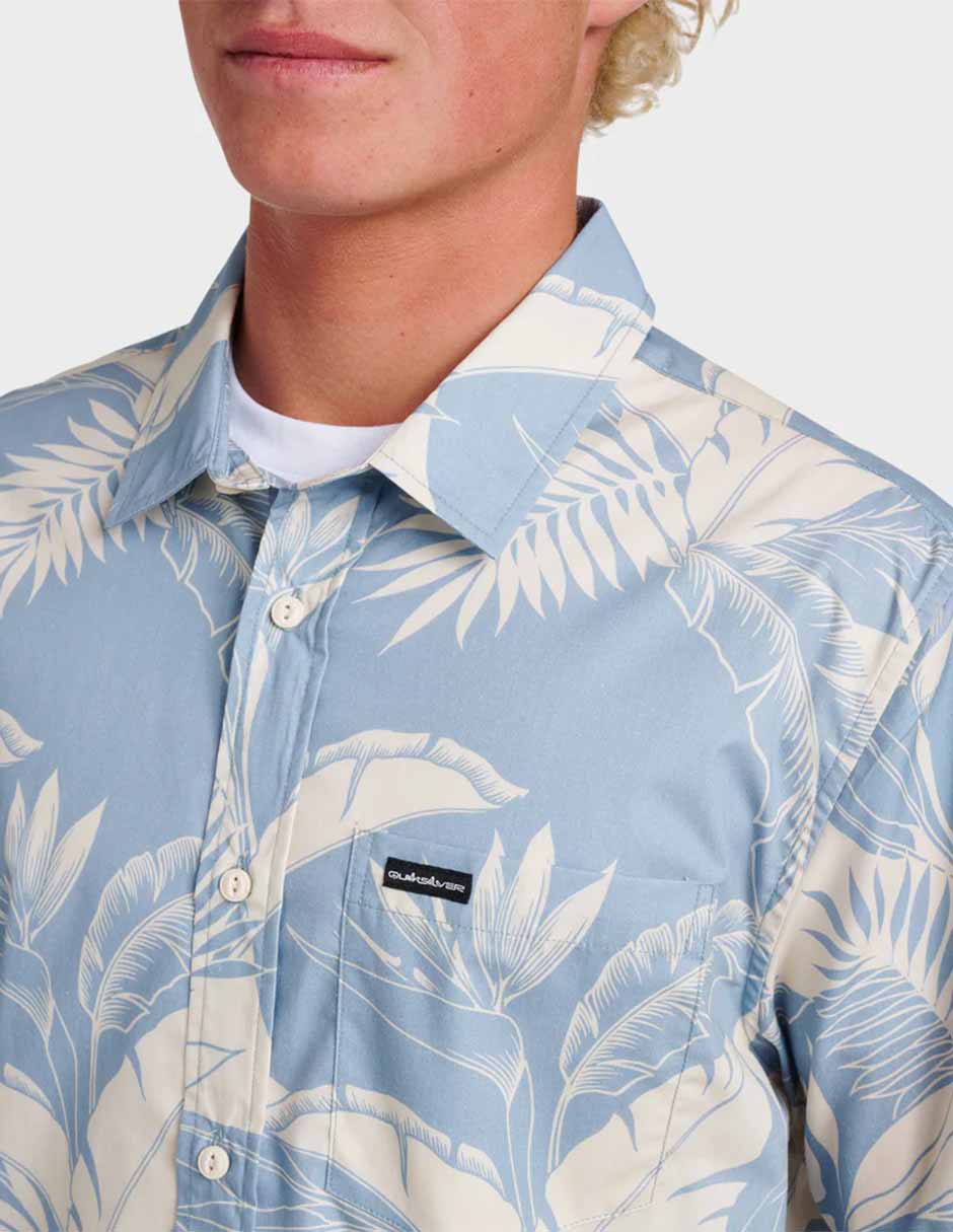 Camisa casual kahanu classic ss manga corta para hombre 2